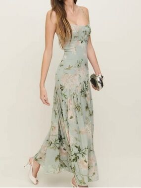 reformation torin silk dress Reformation Torin silk dress - Fantasy